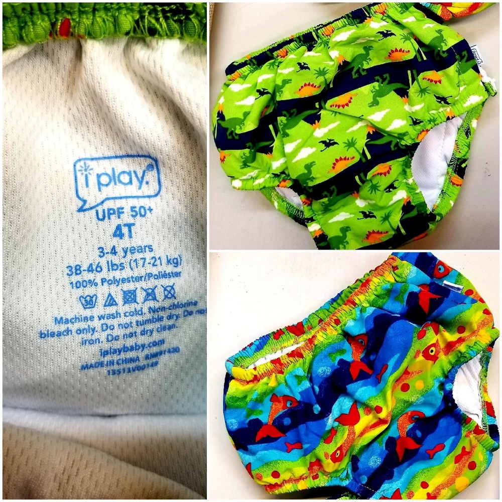 i play Snap Reusable Absorbent Swimsuit Diaper